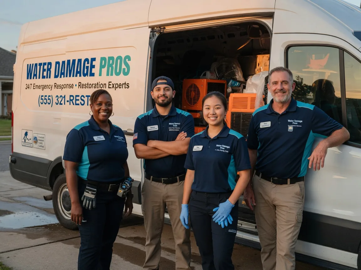 Water Damage Restoration company in Hudson, IL
